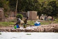 Two children playing in Mali