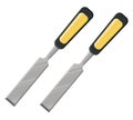 Two chisels, icon Royalty Free Stock Photo