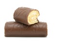 Two chocolate roll