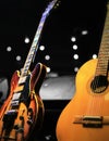 Two Classic Guitars at a Small Concert
