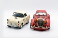 Two classics miniature cars models