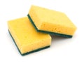 Two cleaning sponges
