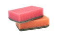 Two cleaning sponges Royalty Free Stock Photo