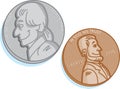 Two coins