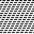 Two color Geomatric abstract repeat pattern computer generated image and wallpaper design
