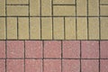 Two Color Pavement Cover Texture