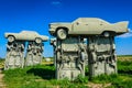 Two Columns -Carhenge - Alliance, NE