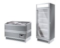 Two commercial refrigerator