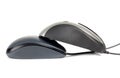 Two computer mouse Royalty Free Stock Photo
