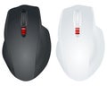 Two computer mouse Royalty Free Stock Photo