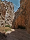 Cottonwood Canyon Narrows Royalty Free Stock Photo