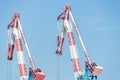 Two cranes in Haifa port