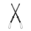 Two crossed police batons Royalty Free Stock Photo