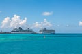 Two Cruise Ships at Bermuda Dockyard