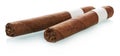 Two cuban cigars