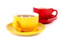 Two cups Royalty Free Stock Photo