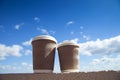 Two cups of coffee Royalty Free Stock Photo