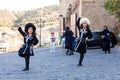 Two Cute little Georgian girls Royalty Free Stock Photo