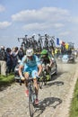 Two Cyclists on Paris Roubaix 2014