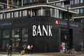 Two danish banks branches in Copenhagen Denmark