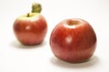 Two delicious apples Royalty Free Stock Photo