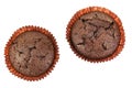 Two delicious muffins Royalty Free Stock Photo