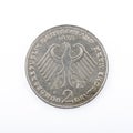 Two Deutschmark Royalty Free Stock Photo