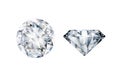 Two diamonds in different perspectives
