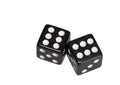 Two dice showing two sixes Royalty Free Stock Photo