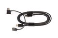 Two different adapter cables USB Type-C to Type-C Royalty Free Stock Photo