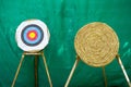 Archery target rings Royalty Free Stock Photo