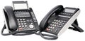Two digital telephone sets Royalty Free Stock Photo