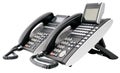 Two digital telephone sets Royalty Free Stock Photo