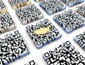 Two-dimensional code data transmission and US maps, financial transactions and identification