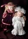 Two dolls Royalty Free Stock Photo