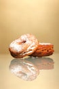 Two donuts Royalty Free Stock Photo