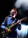 Two Door Cinema Club (Northern Irish indie rock band) performs at Matadero de Madrid