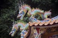 Two Dragons, Taiwan Royalty Free Stock Photo