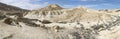 Two Dry Negev Desert Stream Beds Converge