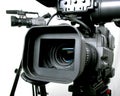 Two dv-camcorders Royalty Free Stock Photo