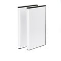 Two DVD boxes separated on white Royalty Free Stock Photo