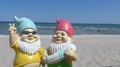 Two dwarfs seaside