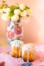 Two easter cakes Royalty Free Stock Photo