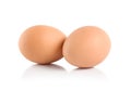Two eggs Royalty Free Stock Photo