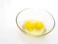 Two Eggs Royalty Free Stock Photo