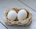 Two eggs Royalty Free Stock Photo