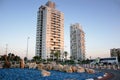 Two eighteen storey residential houses