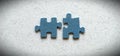 Two elements of the puzzle Royalty Free Stock Photo
