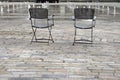 Two Empty Chairs Royalty Free Stock Photo