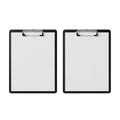 Two empty clipboards side by side Royalty Free Stock Photo